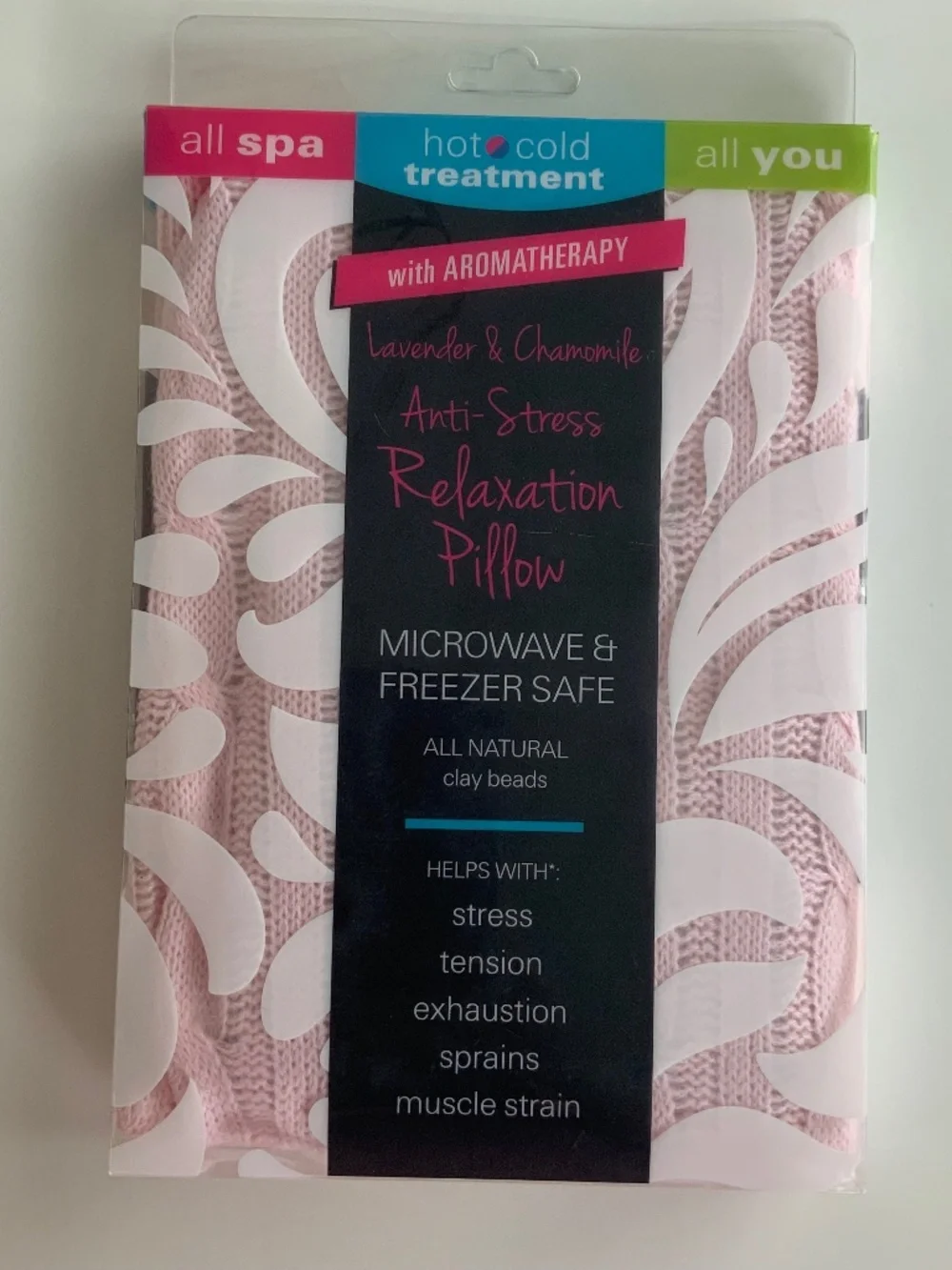 Microwave Heating Pad, Relaxation Pillow, Anti-stress, Menstrual Pain Freezable